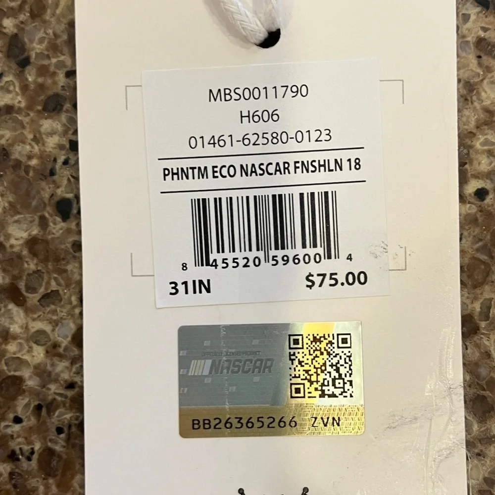 NWT Hurley Nascar Racing Men's Throwback Board Shorts Phantom Shorts Finishline - Picture 11 of 11